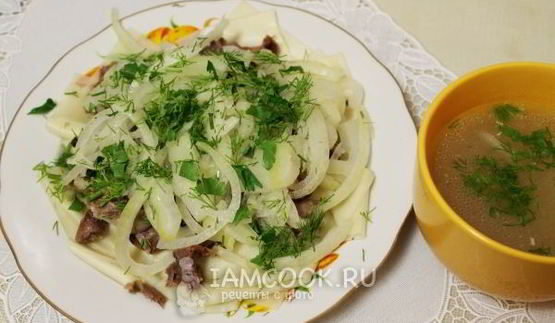 бешбармак из баранины