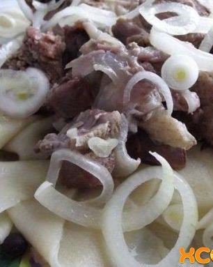 Бешбармак из говядины