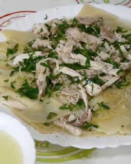 Рецепт бешбармака из курицы