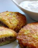 Драники картофельные с фаршем