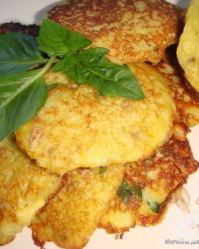 Драники на молоке