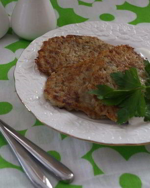 Драники с фаршем говядины