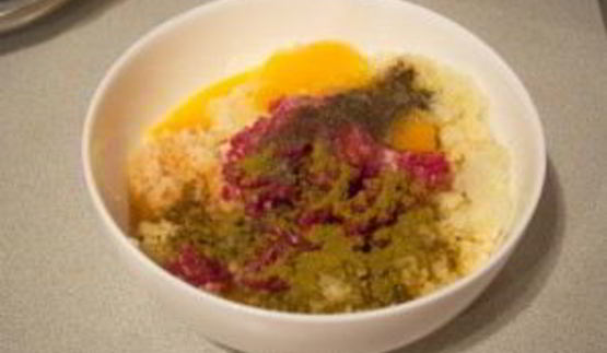 драники с фаршем говядины