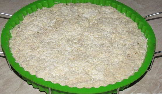 драники с грибами и кунжутом, запеченные в духовке