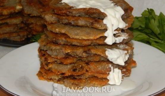 драники с грибами