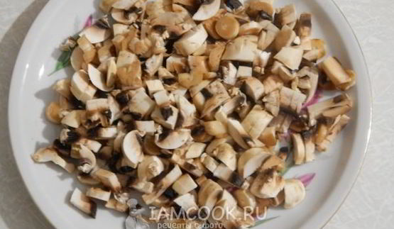 драники с грибами