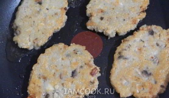 драники с грибами