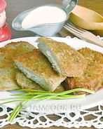 Драники с куриным фаршем