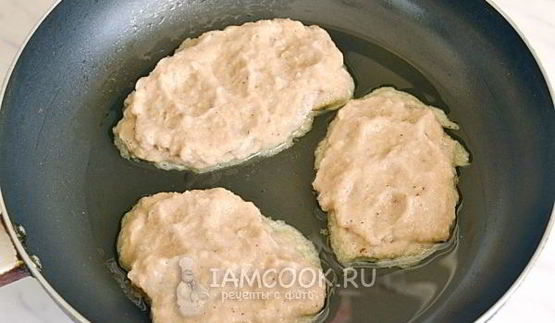 драники с куриным фаршем