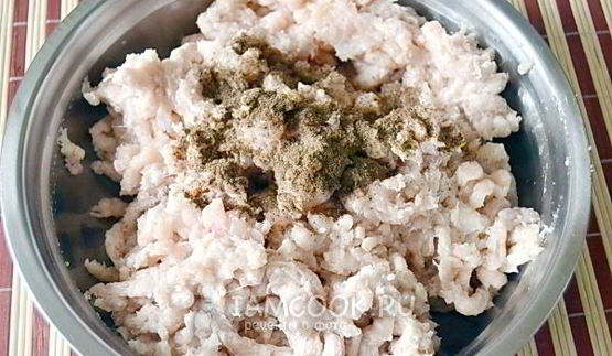 драники с куриным фаршем