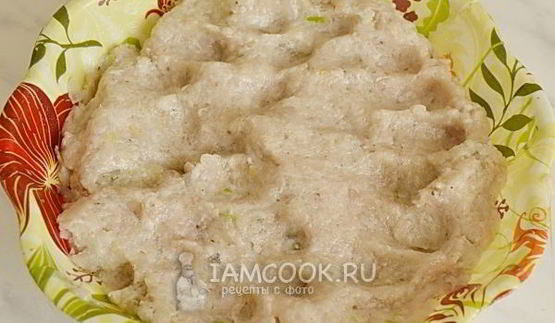 драники с куриным фаршем