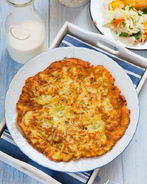 Драники с курицей