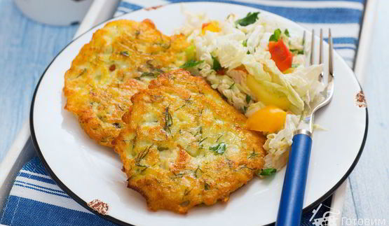 драники с курицей