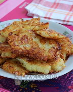 Драники с сыром