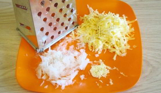 драники с сыром