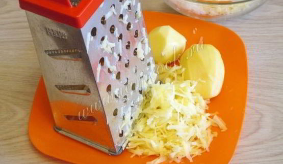 драники с сыром