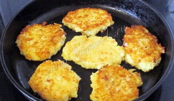 драники с сыром