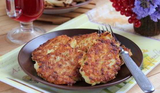 драники с сыром