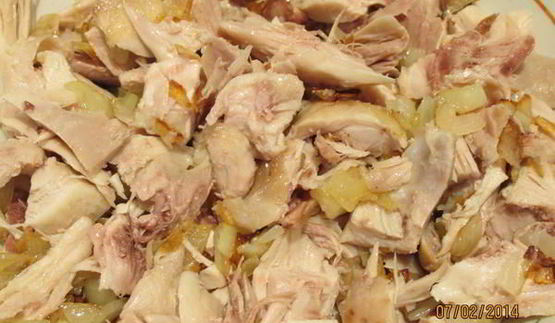 драники в горшочках с курицей