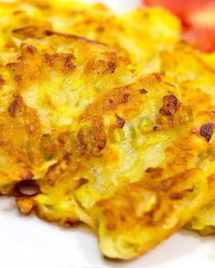 Рецепт кабачковые драники из кабачков и картошки