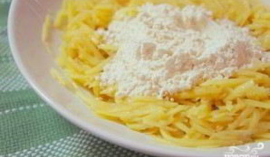 картофельные драники с беконом