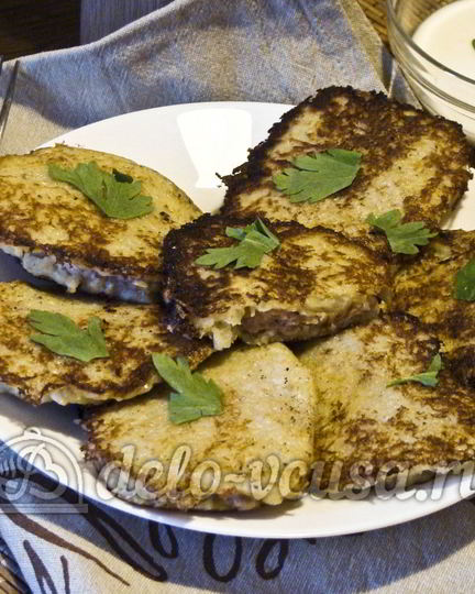 Рецепт картофельных драников с мясом