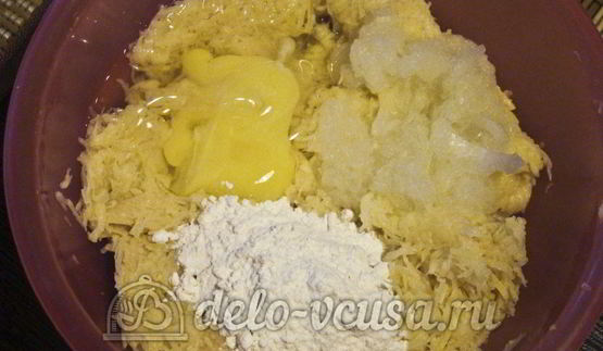 картофельные драники с мясом