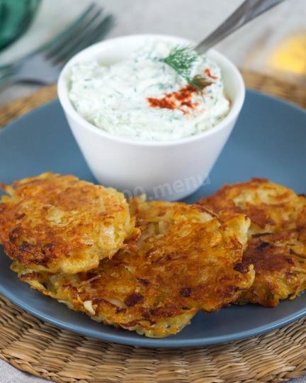 Рецепт картофельных драников с сыром