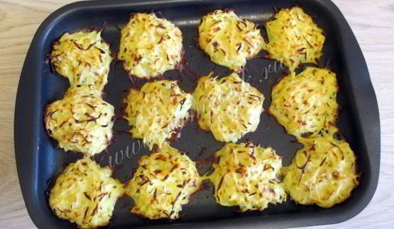 картофельные драники в духовке