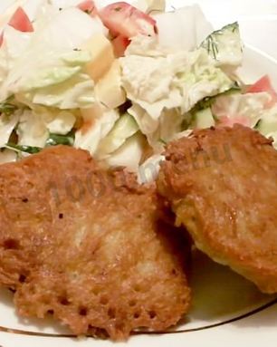 Колдуны из картофеля с фаршем