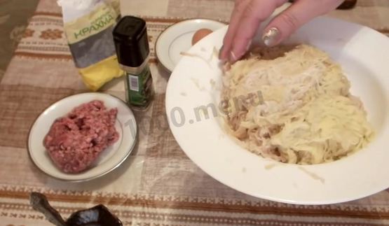 колдуны из картофеля с фаршем