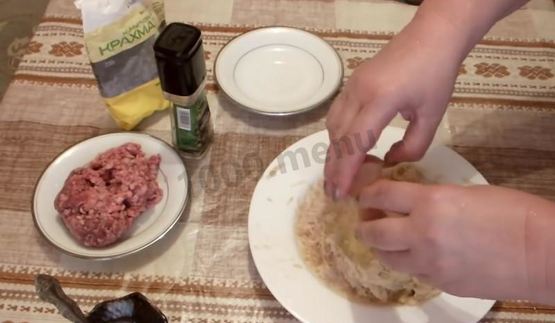 колдуны из картофеля с фаршем