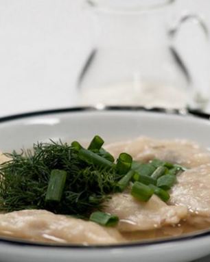 Колдуны с гречкой и грибами