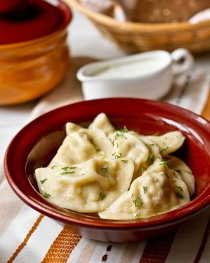 Мучные колдуны с грудинкой