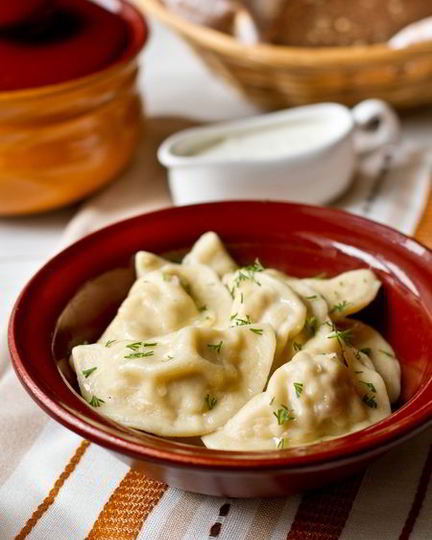 Рецепт мучных колдунов с грудинкой