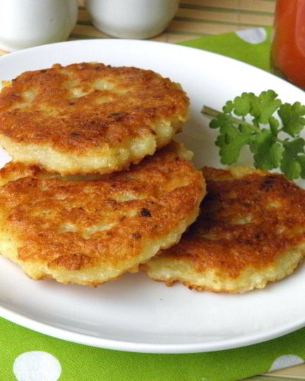 Рецепт постных драников из картошки