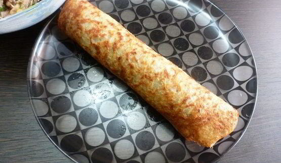 рулеты-драники с куриным фаршем