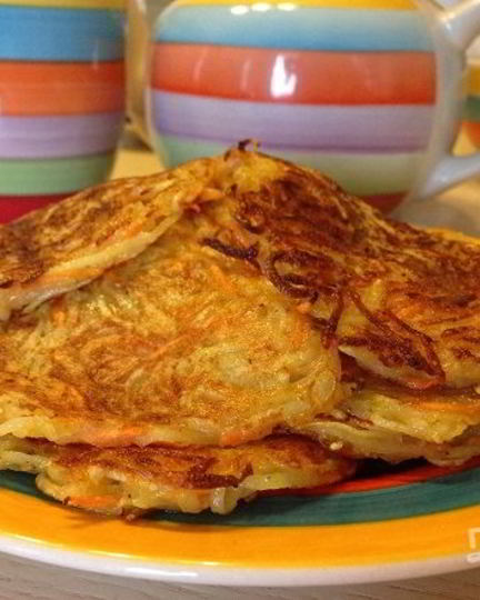 Рецепт вегетарианских драников