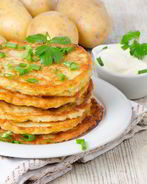 Вкусные драники из картошки