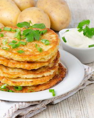 Вкусные драники из картошки