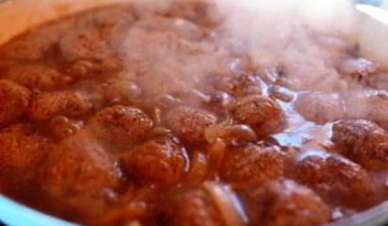 английские фрикадельки