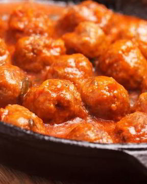 Французские фрикадельки в томатном соусе