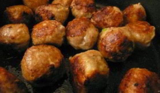 фрикадельки из индейки в сливочном соусе