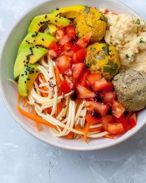 Фрикадельки из нута и сливочного сыра