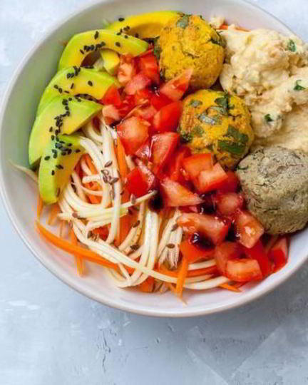 Рецепт фрикаделек из нута и сливочного сыра