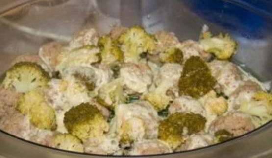 фрикадельки на пару