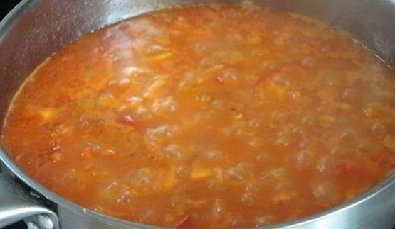 фрикадельки по-мароккански в томатном соусе