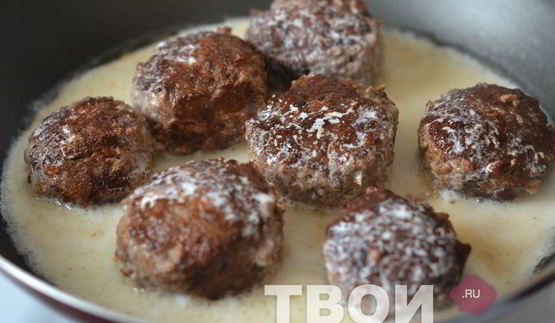 фрикадельки по-шведски