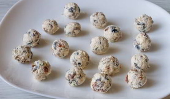 фрикадельки с начинкой в средиземноморском стиле