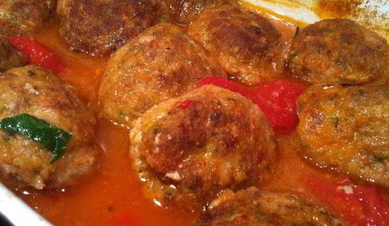 фрикадельки с пармезаном